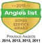 2015 Super Service Award for Computer Repair & IT Services
