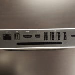 Late 2012 Mac Mini 500GB HDD 8GB DDR3 RAM i5 A1347 - back panel