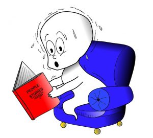 Windows 7 and Planning for the Future A Ghost reading stories about People